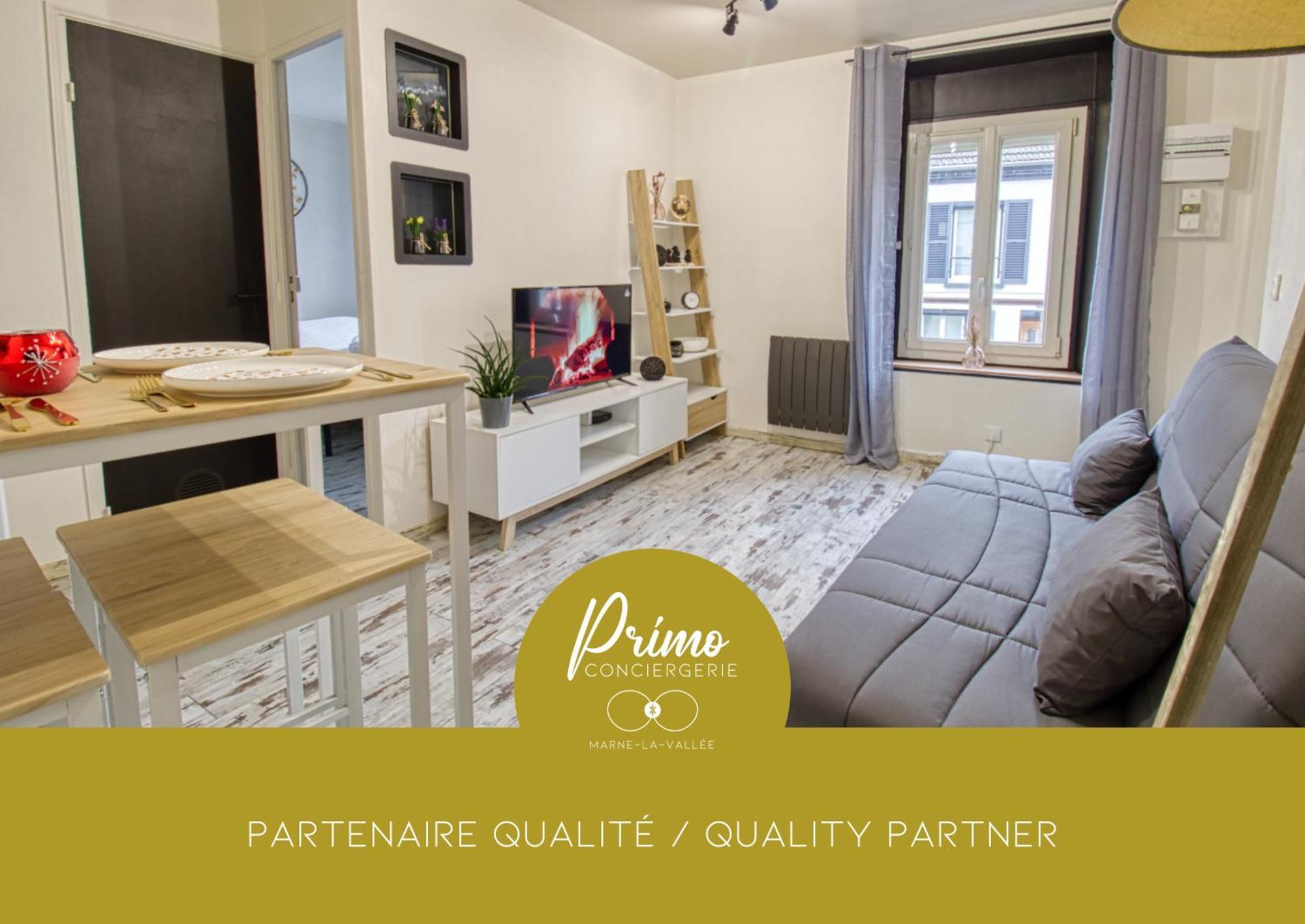 Le 15 - Appartement Pour 4 Personnes - Disneyland Paris Esbly Eksteriør bilde